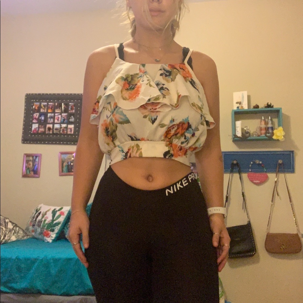 Floral Crop Top